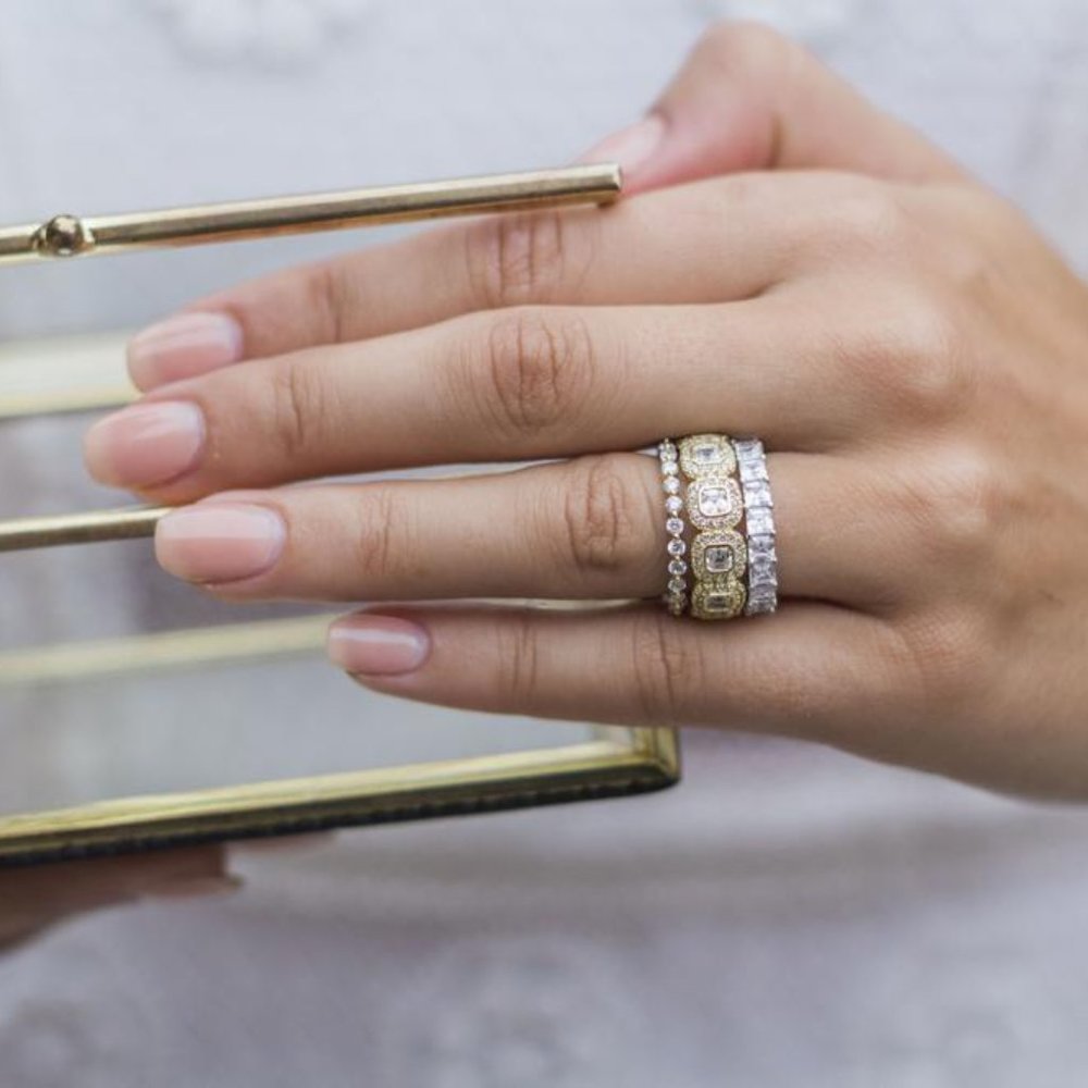 NEW - Marchesa eternity band